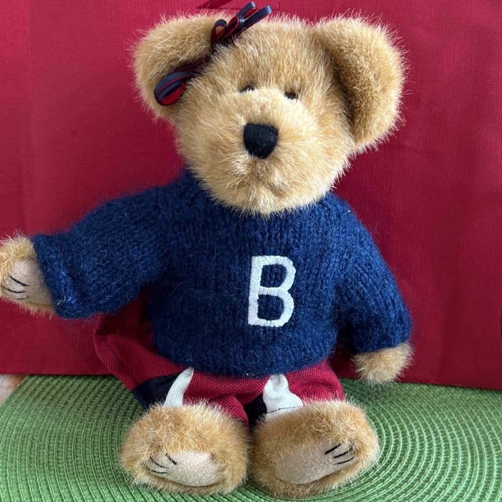 Charming Teddy Bear with Blue Sweater